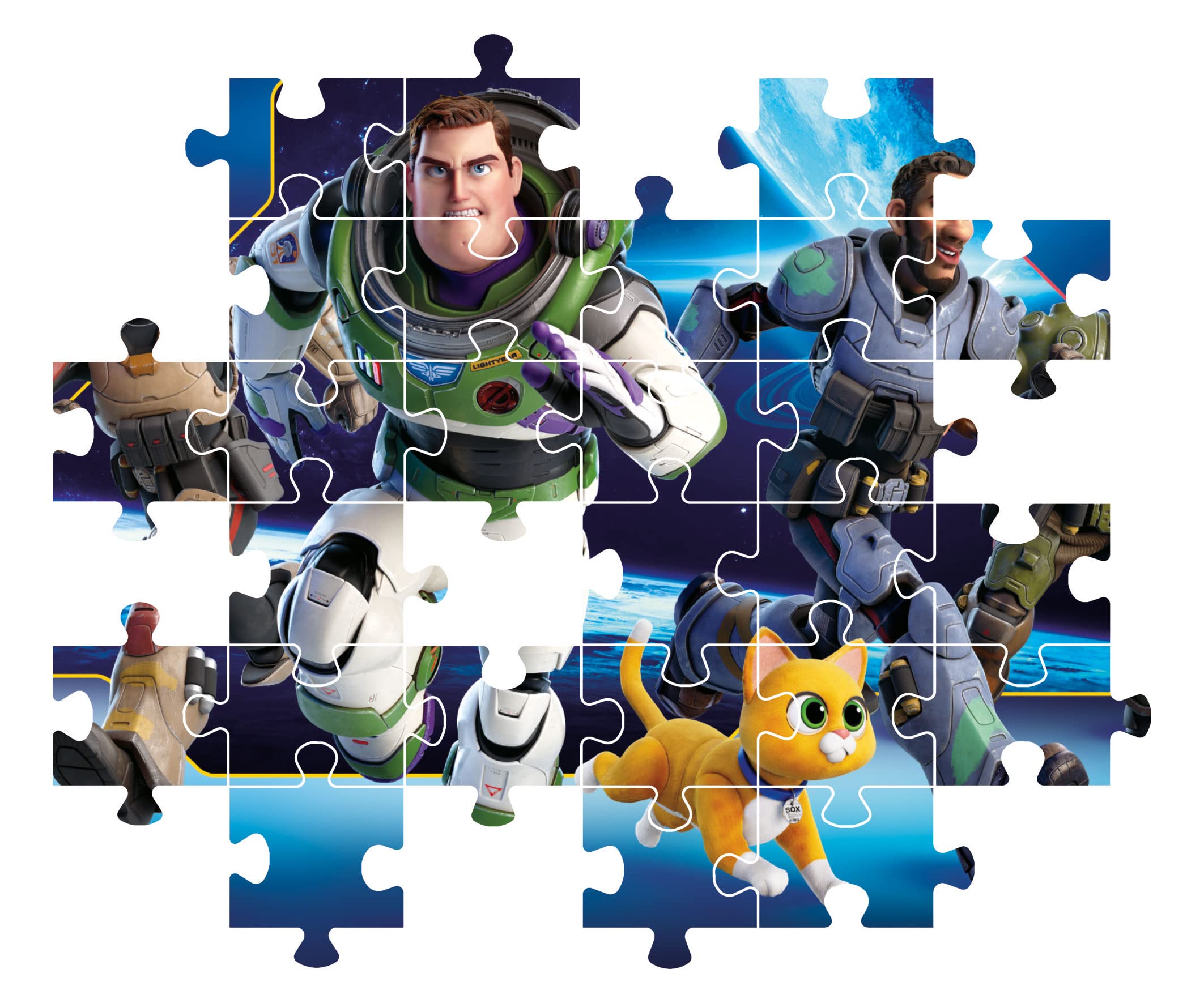 Amazon.com: Clementoni - 29312 - Supercolor Puzzle Disney Pixar